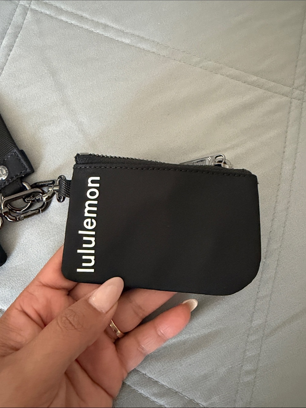 Lululemon Black Wristlet Pouch Duo - Picture 3 of 6